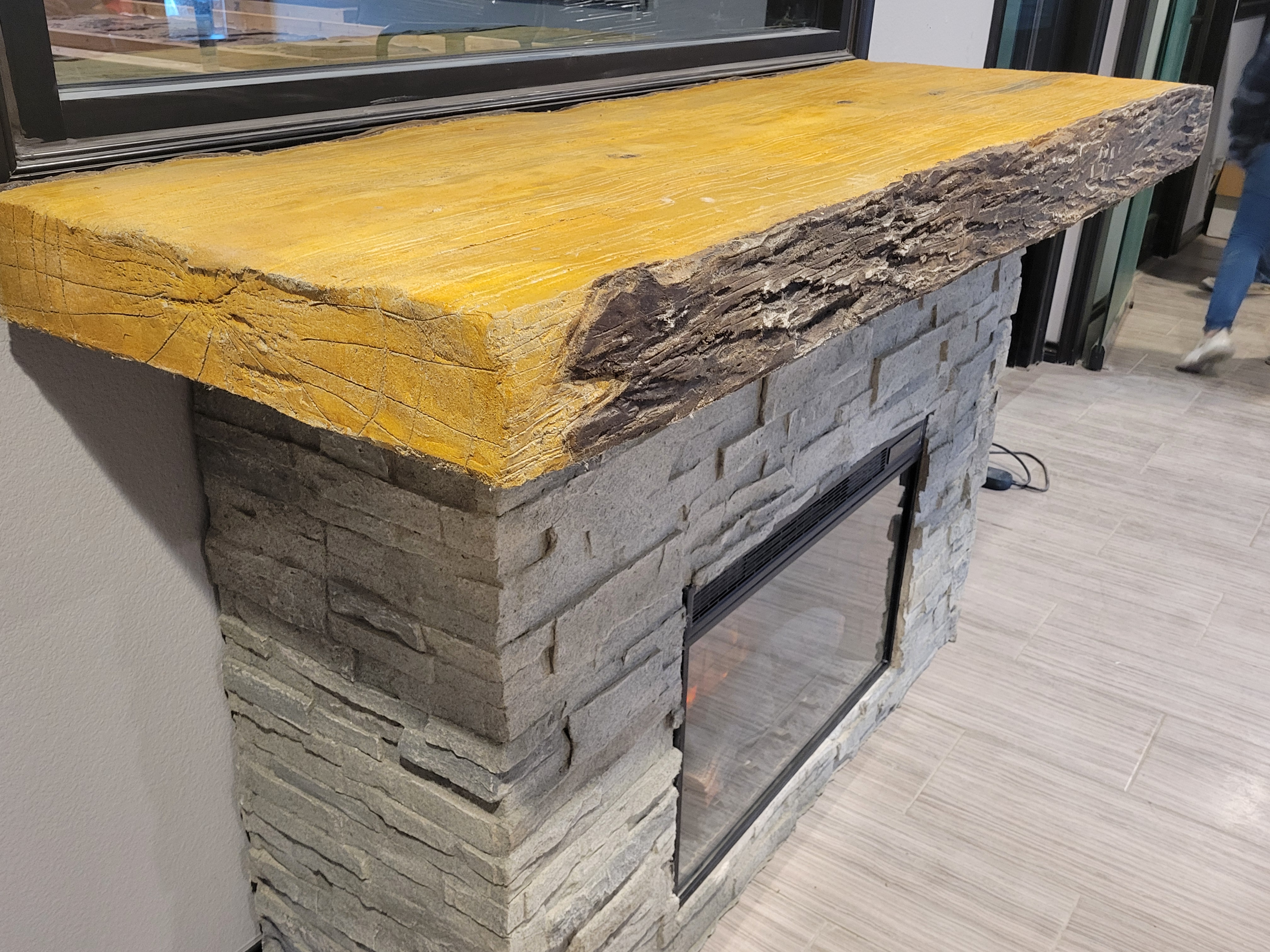 Custom concrete outdoor kitchen