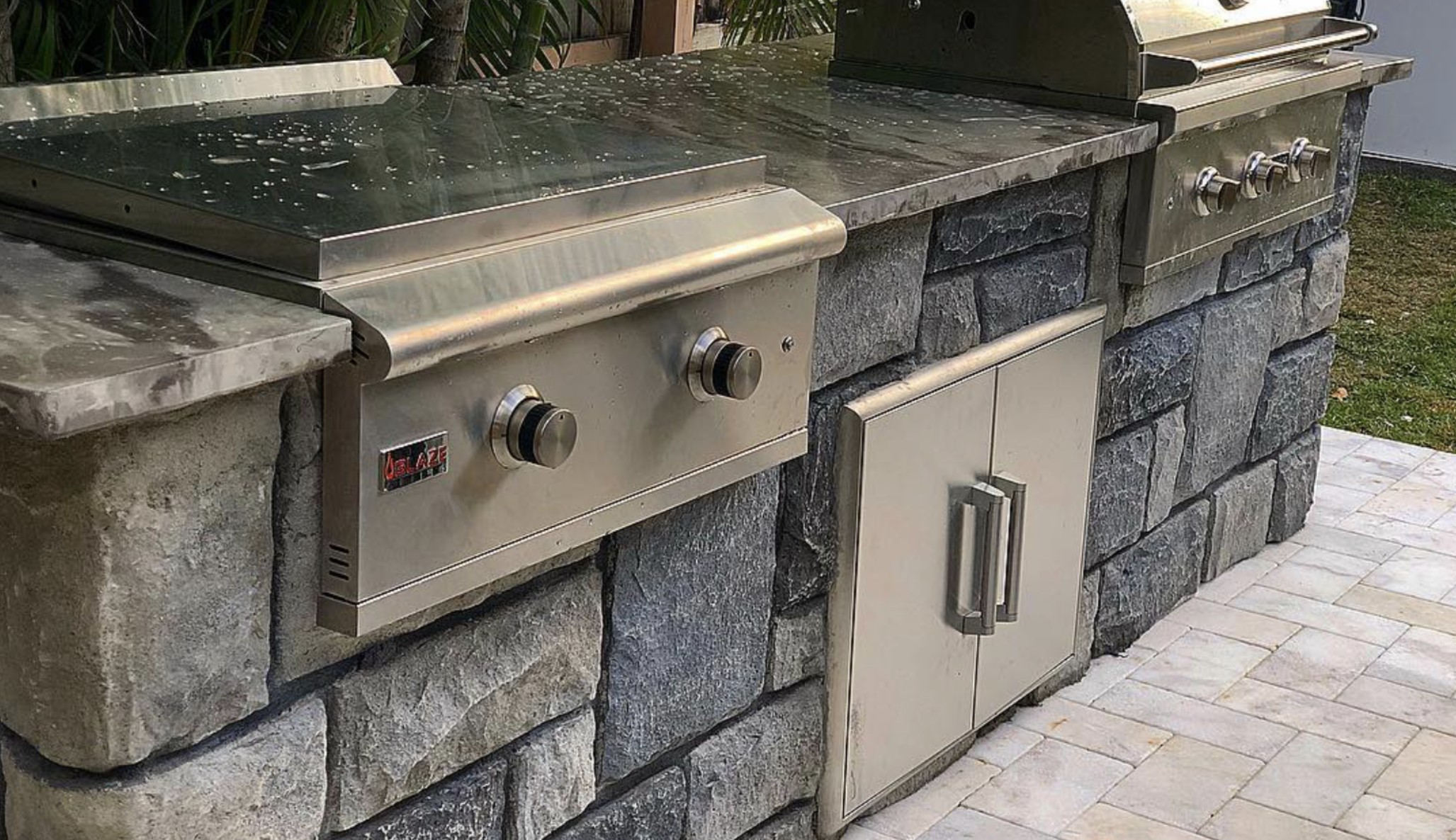 Outdoor kitchen design