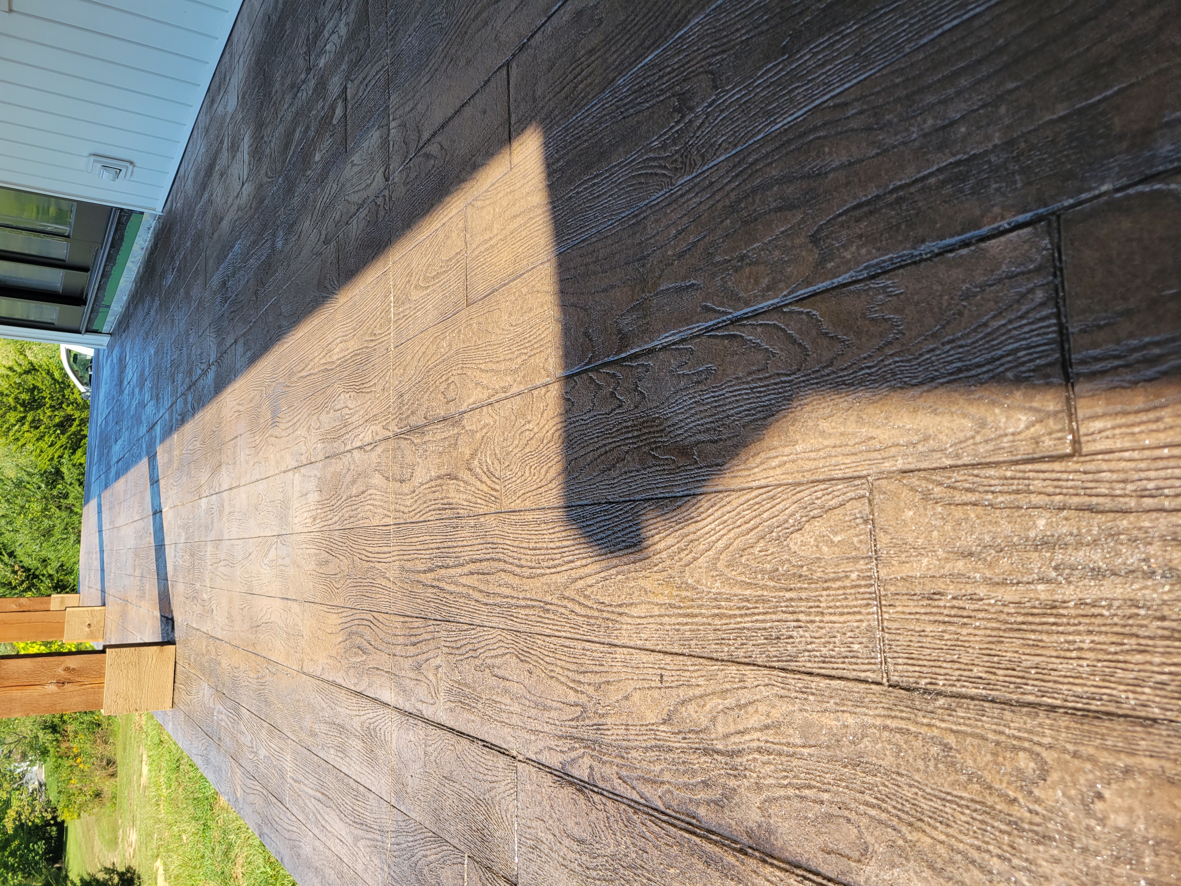 Custom outdoor patio